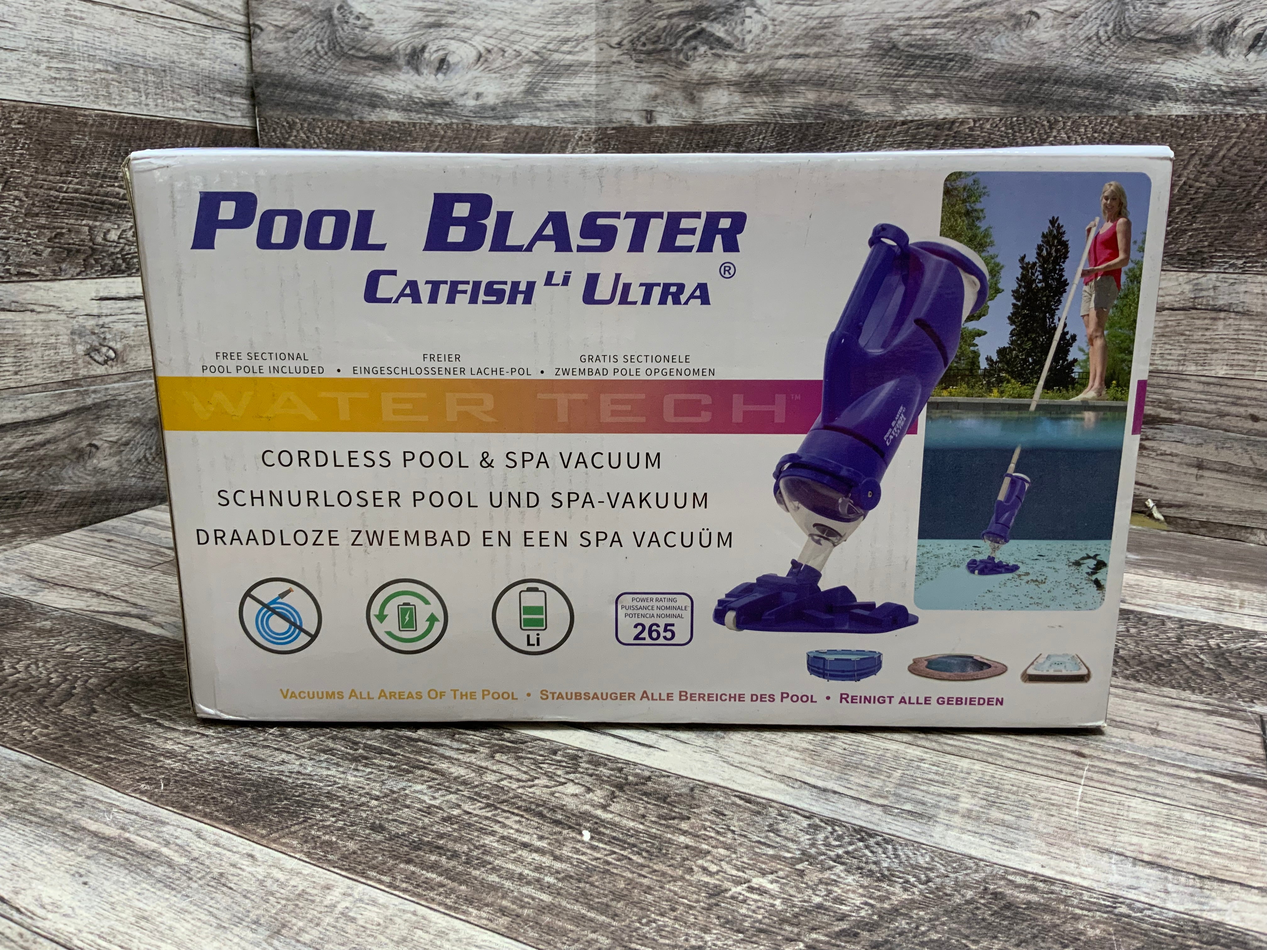 Pool Blaster Catfish Li Ultra - Spa & Pool Vacuum Cleaner **Untested** (8135323025646)